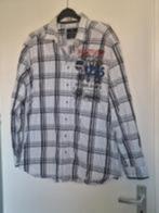 Mooi geruit overhemd met lange mouw merk C&A Canda maat XL, Ophalen of Verzenden, Zo goed als nieuw, C&A Canda, Halswijdte 43/44 (XL)