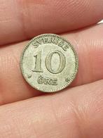 Zweden, 10 ore 1942, zilver (19), Postzegels en Munten, Munten | Europa | Niet-Euromunten, Zilver, Ophalen of Verzenden, Overige landen