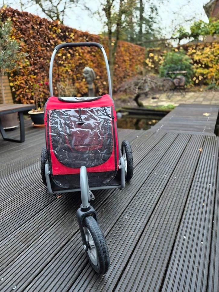 Dutchdog doggyride, Fietsen en Brommers, Fietsaccessoires | Aanhangers en Karren, Zo goed als nieuw, Hondenkar, Opvouwbaar, Ophalen