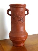 Vaas Japans Terracotta Raku Tokoname, Ophalen