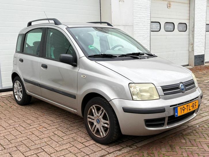 Fiat Panda 1.2 Dualogic 2006 Grijs AUTOMAAT zie beschrijving, Auto's, Fiat, Bedrijf, Te koop, Panda, ABS, Airbags, Airconditioning