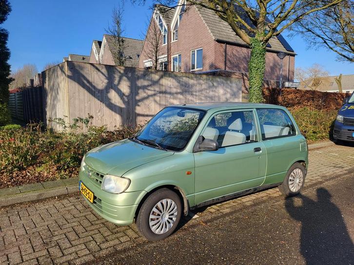 Daihatsu Cuore 1.0 AUT 2000 Groen, Auto's, Daihatsu, Cuore, Airconditioning, Bluetooth, Metallic lak, Radio, Benzine, Euro 2, Hatchback