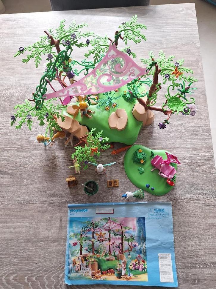 Playmobil 9132 Magische feeëntuin., Kinderen en Baby's, Speelgoed | Playmobil, Zo goed als nieuw, Complete set, Ophalen