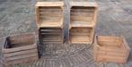 6 stevige houten kisten, Huis en Inrichting, Woonaccessoires | Kisten, Ophalen, Minder dan 50 cm, Gebruikt, 50 tot 100 cm