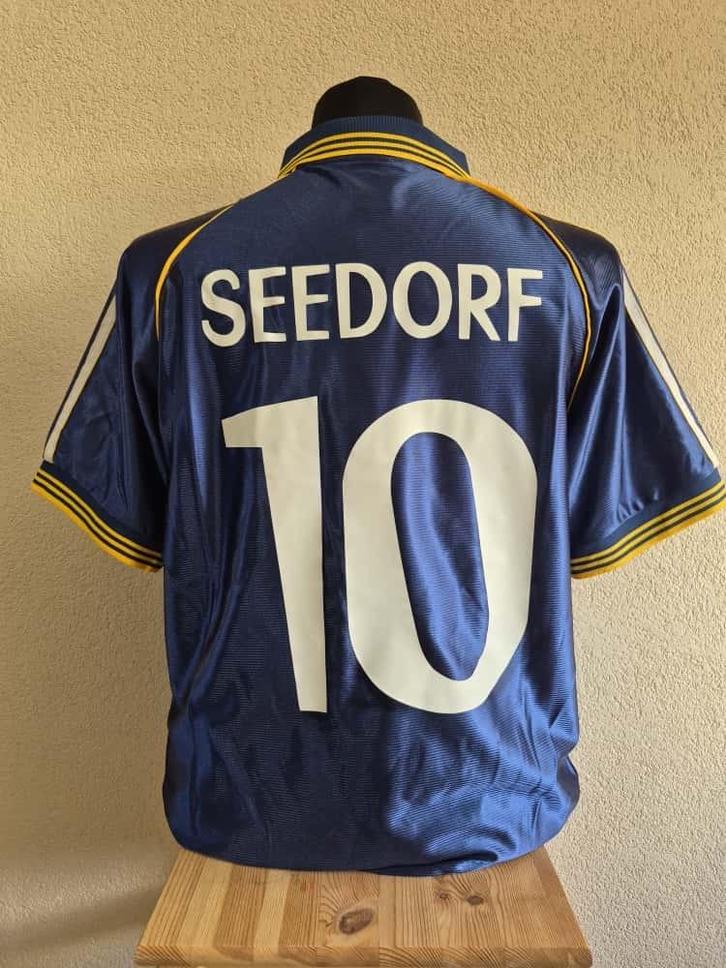 Real Madrid Seedorf Shirt 1998/99 - Maat XL, Sport en Fitness, Voetbal, Zo goed als nieuw, Shirt, Maat XL, Ophalen of Verzenden