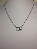 zilveren ketting met vaste hanger va Zinzi, Verzenden, Zo goed als nieuw, Zilver, Zilver