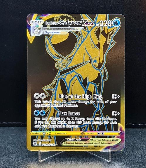 Ice Rider Calyrex VMAX TG29/TG30 Astral Radiance NM, Hobby en Vrije tijd, Verzamelkaartspellen | Pokémon, Zo goed als nieuw, Losse kaart