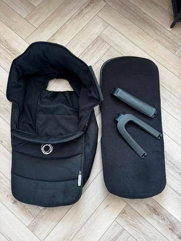 Bugaboo Fox2 Bekleding - Zwarte Wieg (ZGAN) + Zandkleur Set beschikbaar voor biedingen