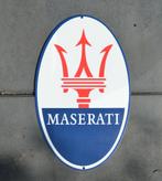 Maserati logo bord | Ghibli 3200 GT spider 4200 Quattroporte, Nieuw, Reclamebord, Ophalen of Verzenden
