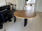 Castelijn ronde design eettafel model TH, Huis en Inrichting, Tafels | Eettafels, Ophalen, Metaal, Gebruikt, 100 tot 150 cm