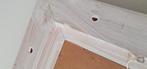 Spiegel white wash, hg 1.16 m. en br. 0.86 m., Huis en Inrichting, Ophalen, Zo goed als nieuw, Rechthoekig, Minder dan 100 cm