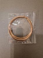 Creolen rose goud verguld, Sieraden, Tassen en Uiterlijk, Oorbellen, Ophalen of Verzenden, Nieuw, Roze, Overige materialen