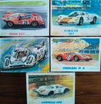 Unieke verzameling van 5 Heller 1/24 racewagens jaren '70, Hobby en Vrije tijd, Modelbouw | Auto's en Voertuigen, Auto, Groter dan 1:32