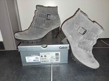 Gabor, enkellaarsjes met hak, mt 39 beschikbaar voor biedingen