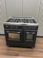 Luxe Fratelli Onofri Fornuis 5 pits met dubbele oven 90 cm, Gebruikt, Fornello Esperta, Ophalen of Verzenden, Energieklasse A of zuiniger