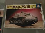 Italeri M40-75/18 1:35, Hobby en Vrije tijd, Modelbouw | Auto's en Voertuigen, Tank, Italeri, Verzenden, 1:32 tot 1:50
