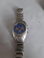 Horloge met blauwe kast of zilvere kast €100 pst, Ophalen of Verzenden, Zo goed als nieuw, Overige merken
