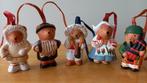 Beer-figuurtjes, kerstboomhangers, steengoed, Ophalen, Gebruikt, Dier