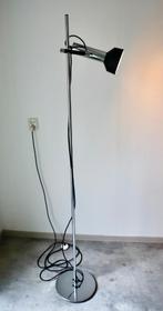 vintage vloerlamp, 150 tot 200 cm, Gebruikt, Jaren 60, Metaal