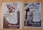 BENSDORP CACAO  - 2 ADVERTENTIES  - 1926/27, Ophalen of Verzenden, Zo goed als nieuw