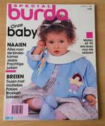 Burda - Onze Baby - 1988 - naaien + breien, Gebruikt, Ophalen of Verzenden, Burda, Kind