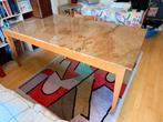 Design Tafel Graniet/Hout - Nieuwstaat!, Huis en Inrichting, Tafels | Eettafels, Ophalen, Nieuw, 50 tot 100 cm, Vijf personen of meer