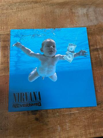 Nirvana nevermind LP beschikbaar voor biedingen