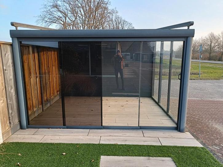 Showroom model veranda afm 400x300, Tuin en Terras, Overkappingen, Veranda, Ophalen