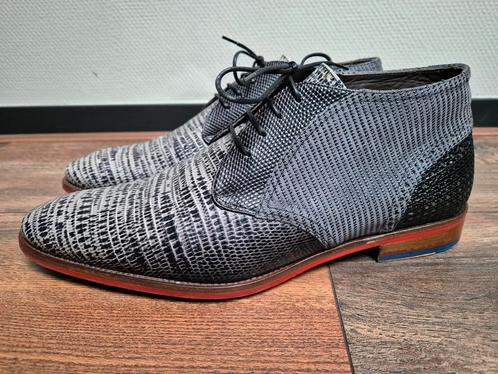 Floris van Bommel herenschoenen maat 44 / 9.5 nieuwstaat, Kleding | Heren, Schoenen, Zo goed als nieuw, Veterschoenen, Overige kleuren