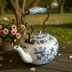 Antieke Meissen Theepot/Chocoladepot 1870-1924, Ophalen of Verzenden