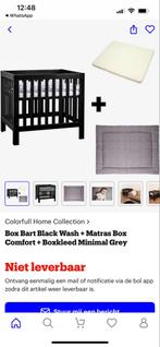 Box met Matras & Kleed - Complete Set!, Ophalen, Zo goed als nieuw, Rechthoekig, Boxkleed