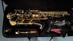 Thomann TAS-180 Black Alto Sax Set II, Ophalen of Verzenden, Zo goed als nieuw, Alt, Met koffer