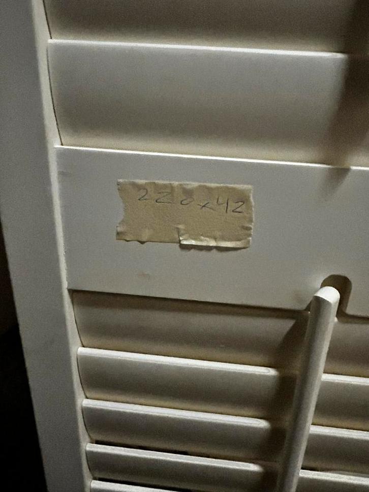 3 Shutters - 220cm hoog, Doe-het-zelf en Verbouw, Deuren en Horren, Gebruikt, Overige typen, 215 cm of meer, Minder dan 80 cm