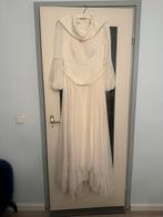 Witte bruids jurk/ trouw jurk (Hennın), Kleding | Dames, Trouwkleding en Trouwaccessoires, Hennin, Ophalen of Verzenden, Wit, Zo goed als nieuw