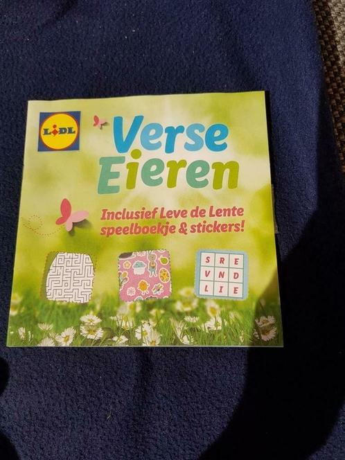 Speelboekje en stickers voor Pasen, Diversen, Pasen, Nieuw, Ophalen of Verzenden