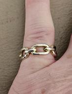 Maat 16 - TI SENTO zilveren (925) ring GOLD PLATED, Ophalen, Dame, Goud, Zilver