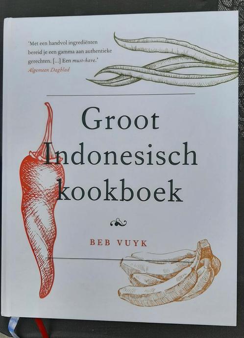 Beb Vuyk - Groot Indonesisch kookboek, Boeken, Kookboeken, Zo goed als nieuw, Azië en Oosters, Ophalen of Verzenden
