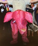 Carnaval olifantenpak. Mascotte pak opblaasbaar, Kleding | Heren, Carnavalskleding en Feestkleding, Ophalen of Verzenden, Gedragen