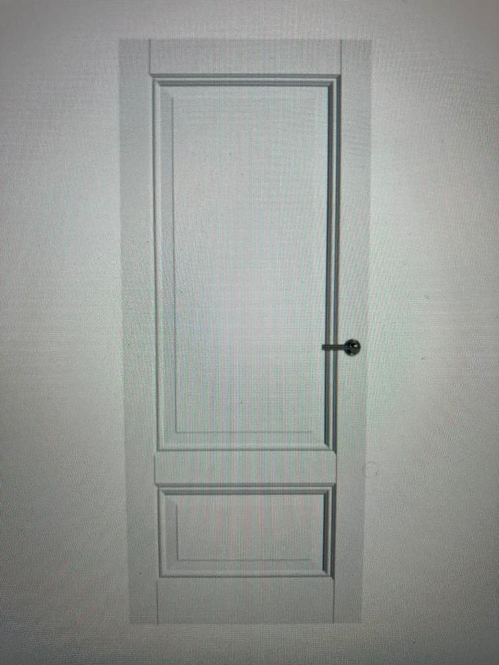 Nieuwe Cando paneeldeur Maastricht 231.5 cm X 88cm, Doe-het-zelf en Verbouw, Deuren en Horren, Zo goed als nieuw, Binnendeur, 215 cm of meer