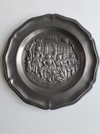 Tinnen wandbord, Antiek en Kunst, Antiek | Tin, Ophalen