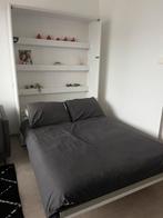 Opklapbed | opklap bed | 200 x 140 | Lenart Bed Concept, Huis en Inrichting, Ophalen, Overige materialen, Gebruikt, Wit