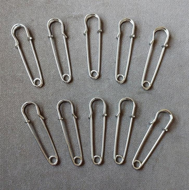 Sjaalspeld dasspeld vestsluiting kiltspeld zilver, Sieraden, Tassen en Uiterlijk, Broches, Nieuw, Overige materialen, Zilver, 7 tot 10 cm