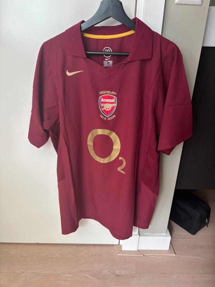 Arsenal 2005/06 - Henry #14, Sport en Fitness, Voetbal, Gebruikt, Shirt, Ophalen of Verzenden