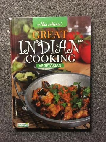 Great Indian Cooking Vegetarian ; door Nina Mehta #India beschikbaar voor biedingen
