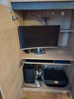 Computerkast, Huis en Inrichting, Kasten | Computermeubels, Ophalen, 70 tot 120 cm