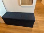 blauw kisten opbergbank, Ophalen, Zo goed als nieuw, Minder dan 50 cm