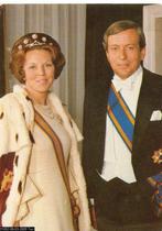 Ansichtkaart	Beatrix	& Claus, Verzenden, 1980 tot heden, Ongelopen, Sterren en Beroemdheden