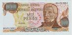 20-605 Argentinie 1000 pesos ND, Postzegels en Munten, Bankbiljetten | Amerika, Los biljet, Zuid-Amerika, Verzenden
