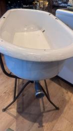 Brocante Kinderbadje op Onderstel, Antiek en Kunst, Ophalen of Verzenden