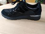 Waldläufer Ramona zwarte leren sneakers, maat 39 wijdte K, Waldläufer, Zwart, Nieuw, Ophalen of Verzenden